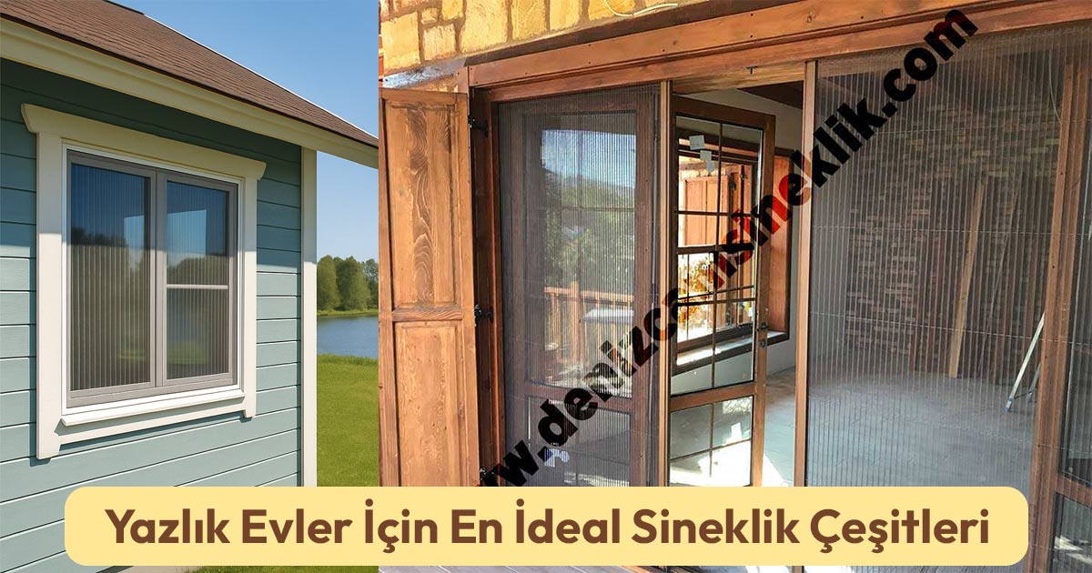 Yazlık Evler İçin En İdeal Sineklik Çeşitleri